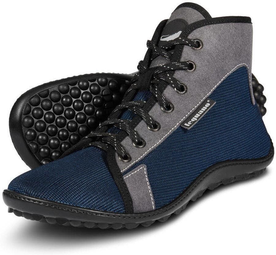 Leguano Jaspar Barefoot-schoenen blauw