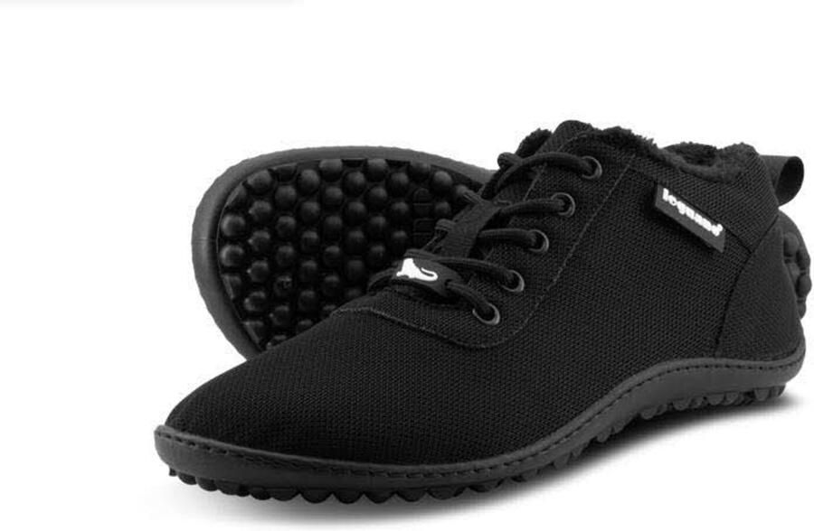 Leguano heren wandelschoenen zwart