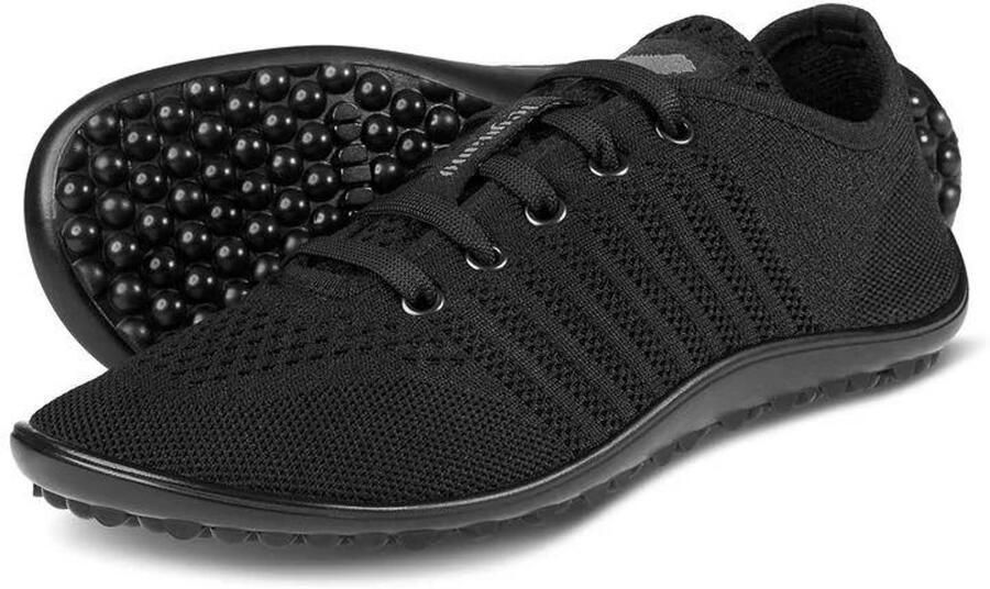 Leguano Go: Barefootschoenen zwart
