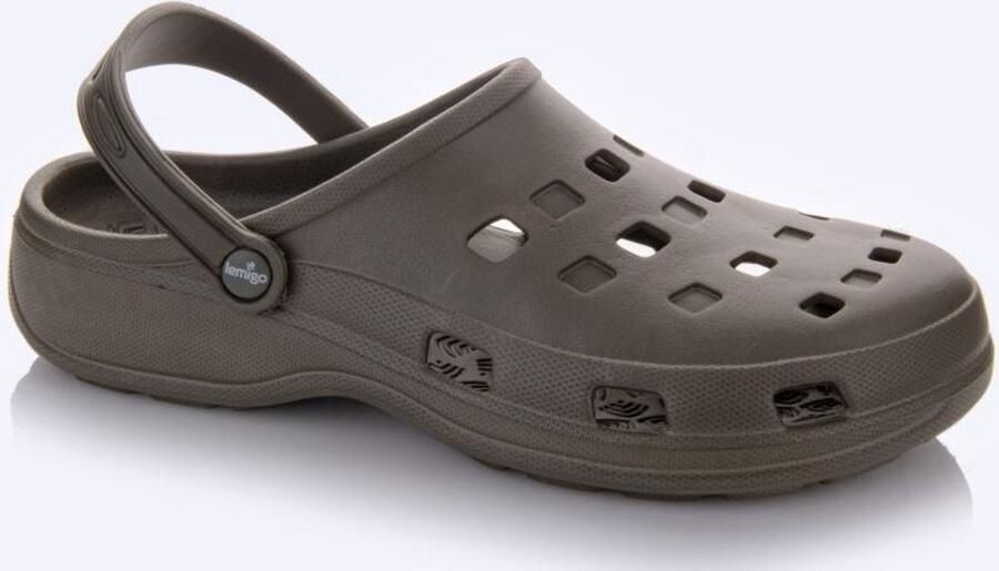 Lemigo ose 2.0 Serie Mannelijke EVA Klompen Khaki Superlicht Antislip