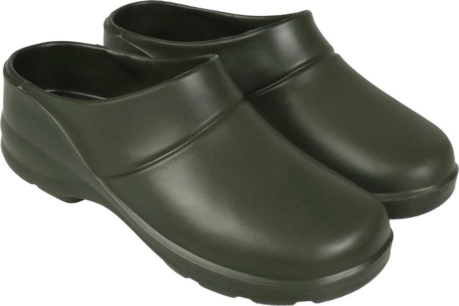 Lemigo Donkergroene slippers instappers Crocs AGRO CLOAK