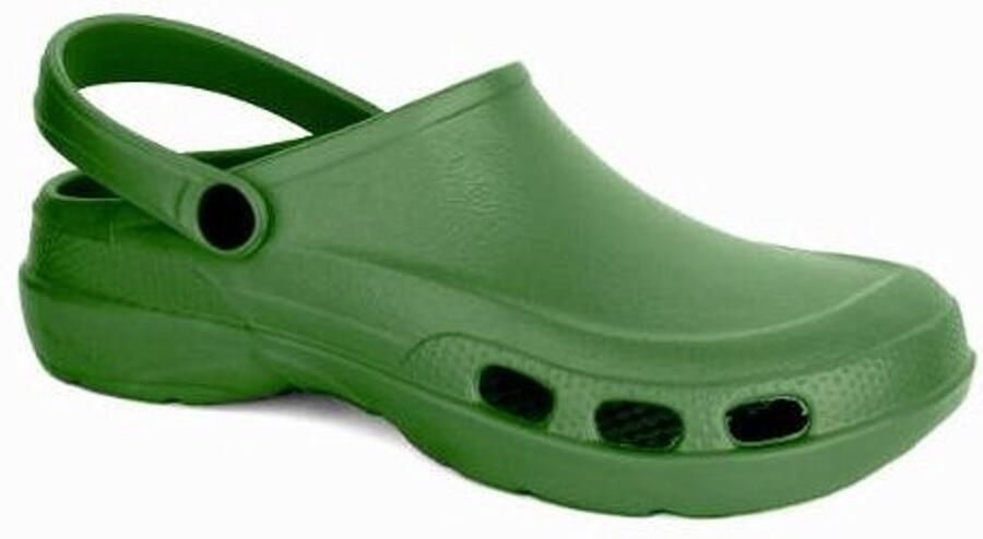 Lemigo Doctor 885 Damesklompen Groene Kleur EVA Materiaal