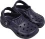 Lemigo marineblauwe gladde slippers voor kinderen - Thumbnail 1
