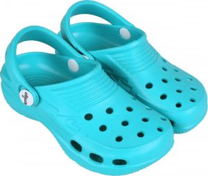 Lemigo Turquoise rubberen crocs voor kinderen