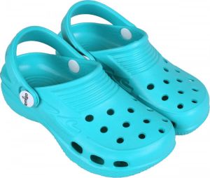 Lemigo Turquoise rubberen crocs voor kinderen