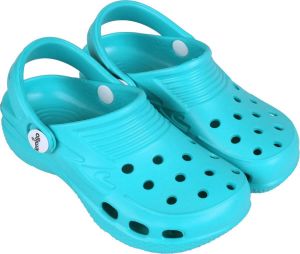 Lemigo Turquoise rubberen crocs voor kinderen