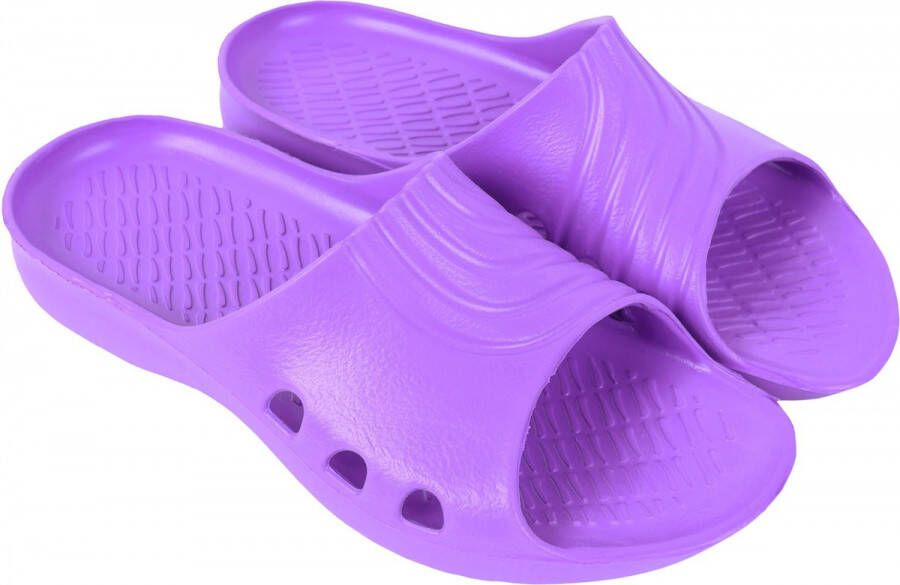 Lemigo Universele en duurzame violetkleurige slippers van hoogwaardig rubber BAMBINO 28