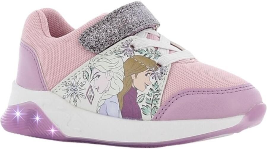 Leomil Frozen sneakers licht klittenband schoenen glitters - Foto 2