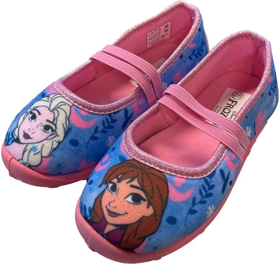 Leomil Frozen Pantoffels kinderen voor meisjes Anna en Elsa Sloffen kind ballerina Schoenen van Roze