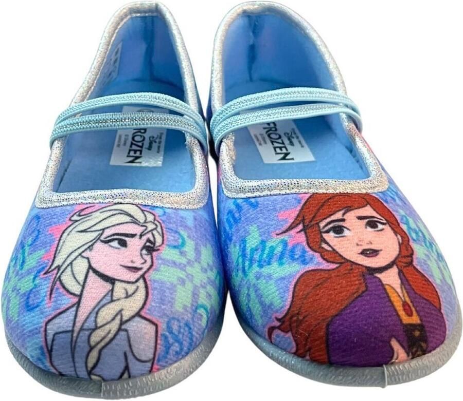 Leomil Frozen Pantoffels kinderen voor meisjes Anna en Elsa Sloffen kind ballerina Schoenen van Blauw