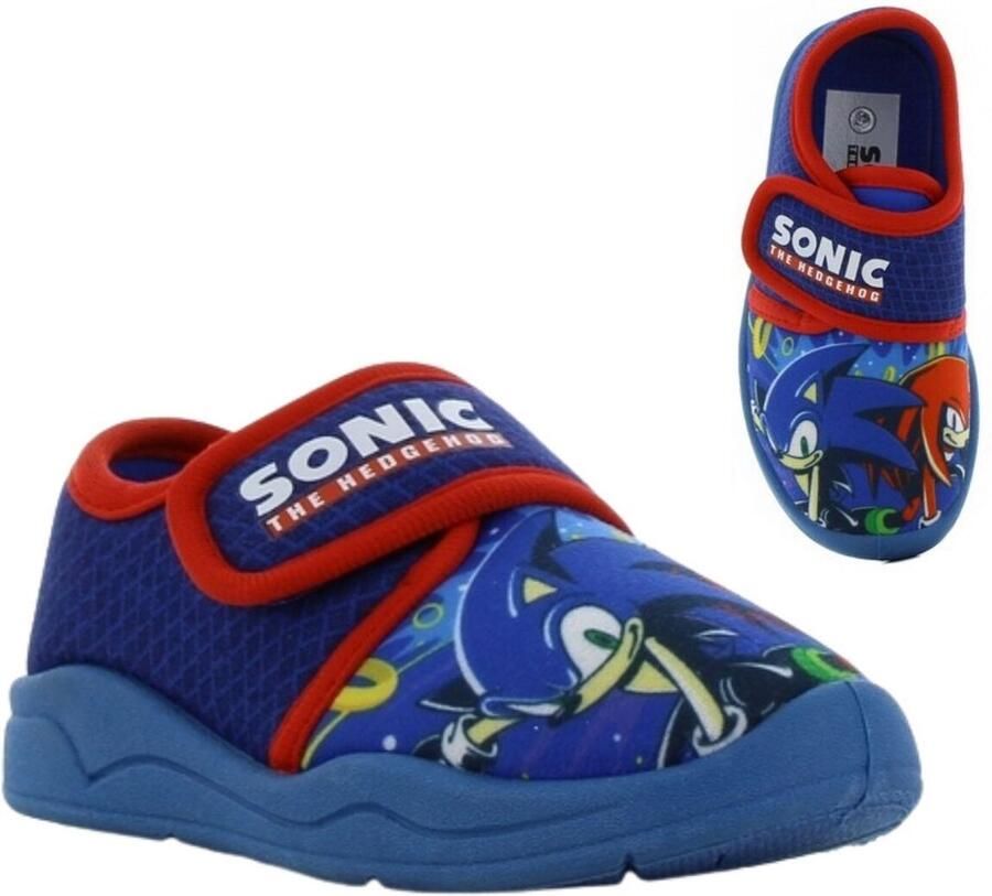 Leomil Sonic Pantoffels jongens Kinderpantoffels