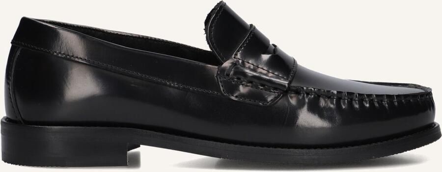 Les Deux Willard Leather Loafer Loafers Heren Instappers Zwart - Foto 2