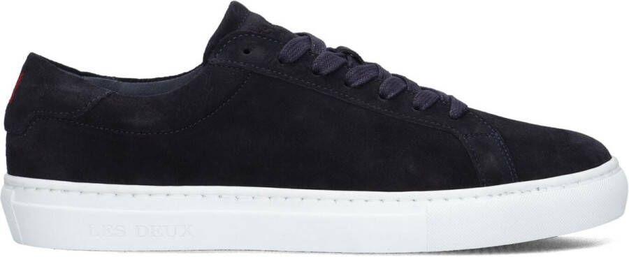 Les Deux Theodor Suede Sneaker Sneakers Heren Blauw