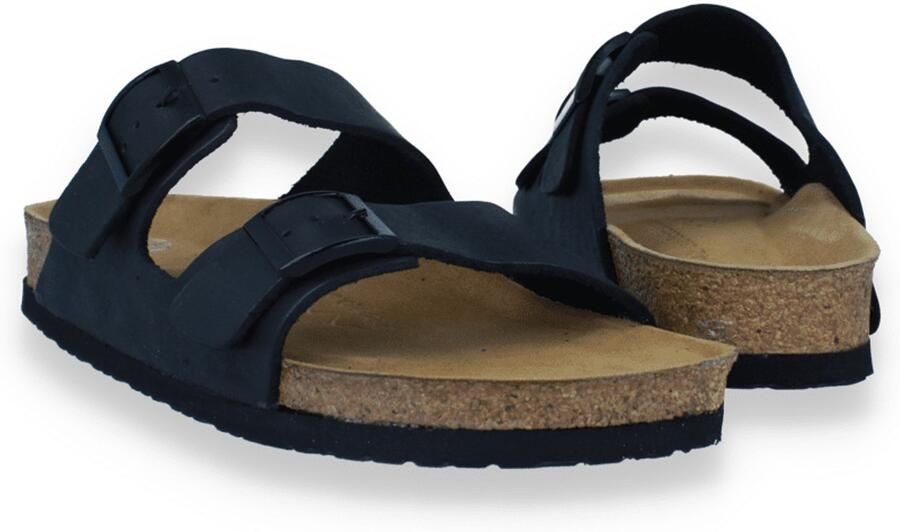Les godasses d'azur Slipper Heren Zwart