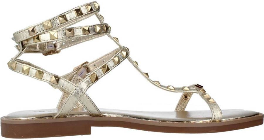 Les Tropeziennes Gouden Sandalen Coralie Collectie Ss24 Yellow Dames