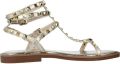 Les Tropeziennes par M.Belarbi Platte sandalen CORALIE - Goud