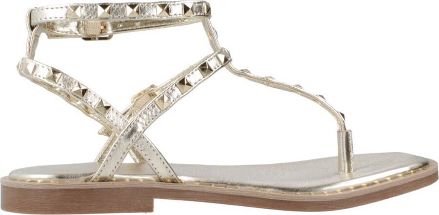 Les Tropeziennes Stijlvolle Platte Sandalen Yellow Dames