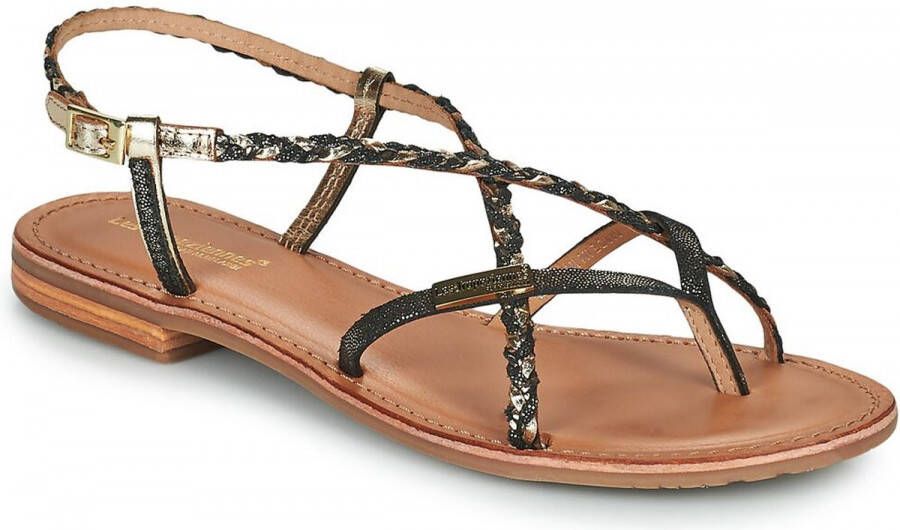 Les Tropeziennes Zwarte Sandalen Monatres Model Ss24 Black Dames