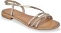 Les Tropeziennes Dames Sandaal Hevastar Or-Rose GOUD - Thumbnail 1
