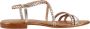 Les Tropeziennes Stijlvolle Platte Sandalen Yellow Dames - Thumbnail 4