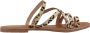Les Tropeziennes Luipaard Sandalen Hastary Model Brown Dames - Thumbnail 1