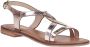 Les tropeziennes par M. Belarbi Leren sandalen van Les Hastral - Thumbnail 3