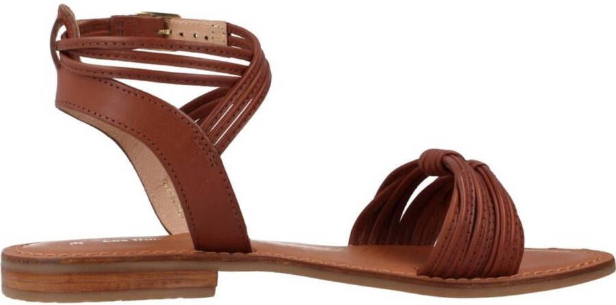 Les Tropeziennes Comfort Gesp Platte Sandalen Brown Dames
