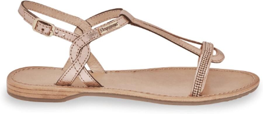 Les Tropeziennes Dames Sandaal Hamastar Or Rose Rosegold