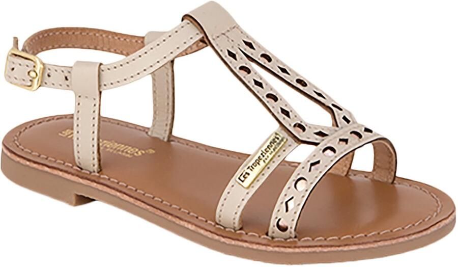 Les tropeziennes par M. Belarbi Belectra platte leren sandalen voor kinderen