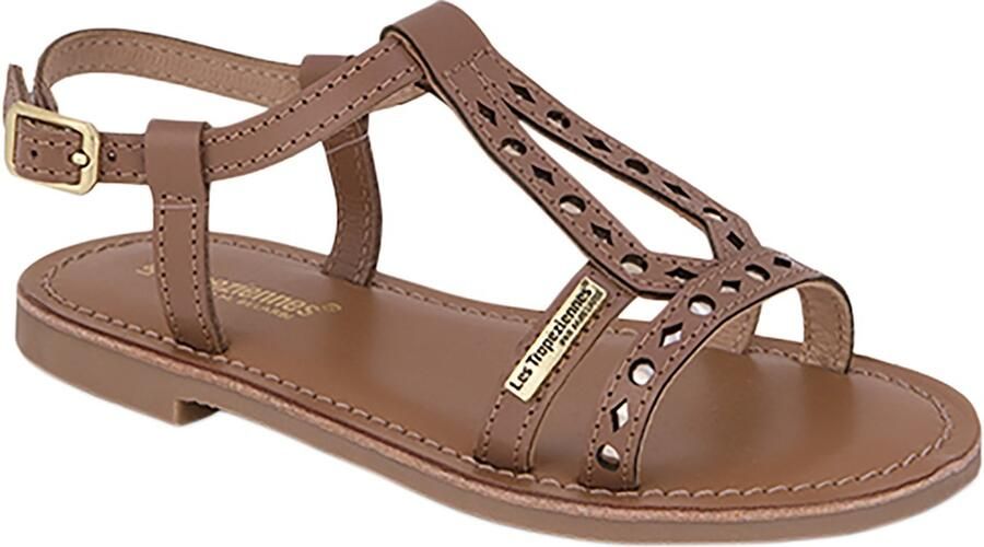 Les tropeziennes par M. Belarbi Belectra platte leren sandalen voor kinderen