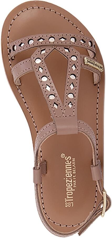 Les tropeziennes par M. Belarbi Belectra platte leren sandalen voor kinderen