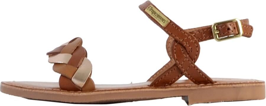 Les tropeziennes par M. Belarbi Bonbon platte leren sandaal voor kinderen