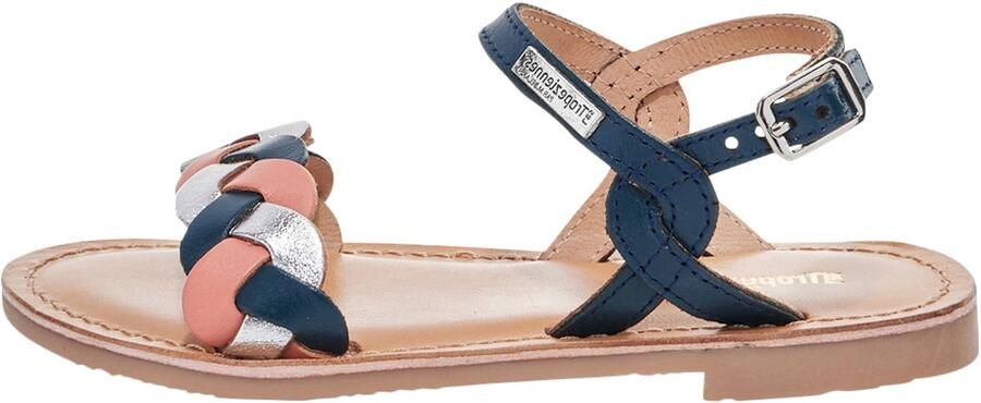 Les tropeziennes par M. Belarbi Bonbon platte leren sandaal voor kinderen