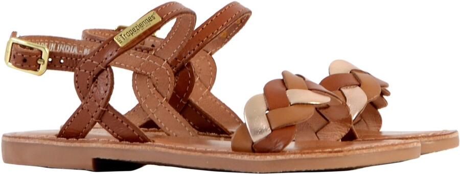Les tropeziennes par M. Belarbi Bonbon platte leren sandaal voor kinderen