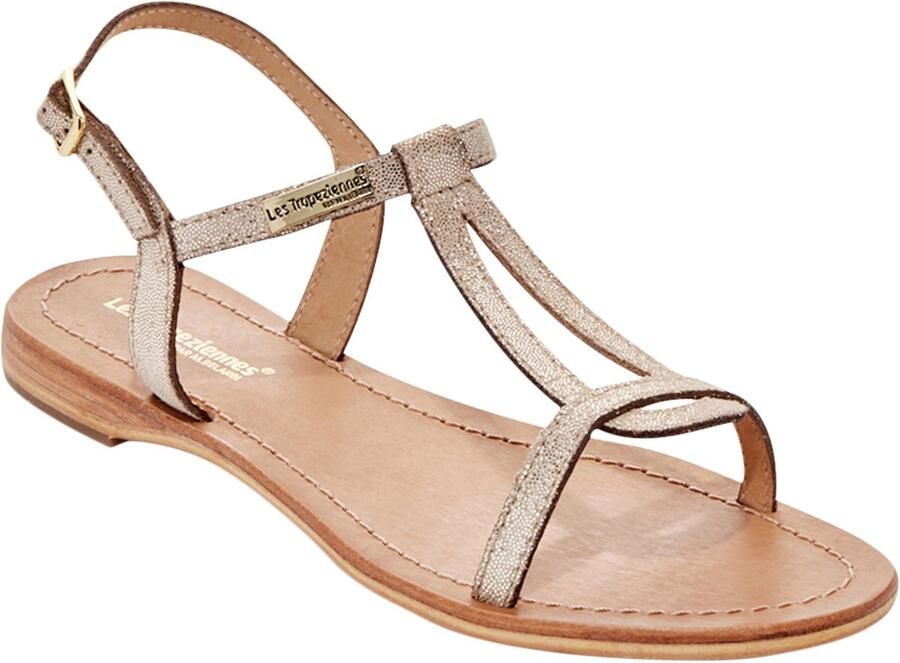 Les tropeziennes par M. Belarbi Hamat leren sandalen