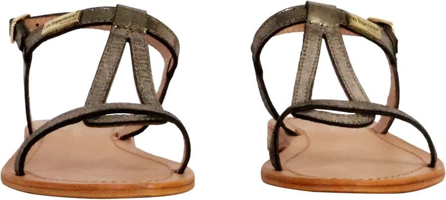 Les tropeziennes par M. Belarbi Hamat leren sandalen