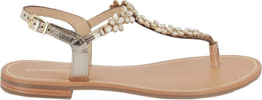 Les tropeziennes par M. Belarbi Hofleur platte leren sandaal