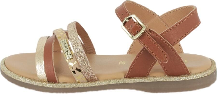 Les tropeziennes par M. Belarbi Inaya leren platte sandaal