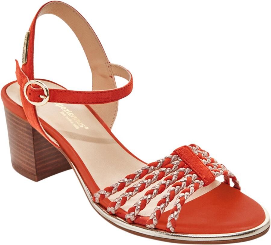 Les tropeziennes par M. Belarbi Lania Leren Sandalen met Hak