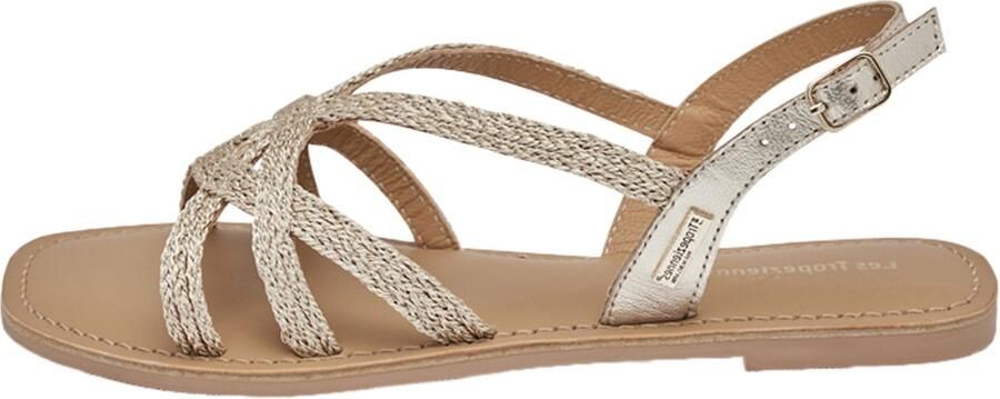 Les tropeziennes par M. Belarbi Leren platte sandaal Chomy