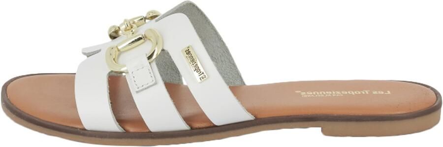 Les tropeziennes par M. Belarbi Leren platte sandaal Hamia