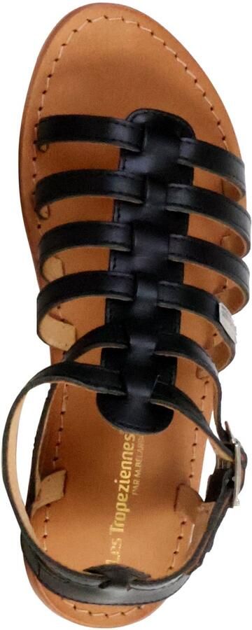 Les tropeziennes par M. Belarbi Leren platte sandaal Hic