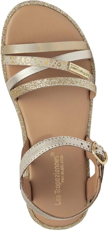 Les tropeziennes par M. Belarbi Leren platte sandaal Inaya