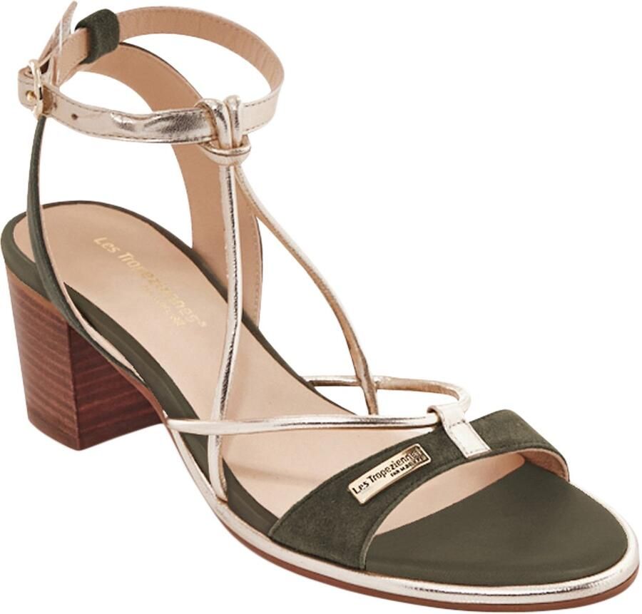 Les tropeziennes par M. Belarbi Leren sandalen met hak
