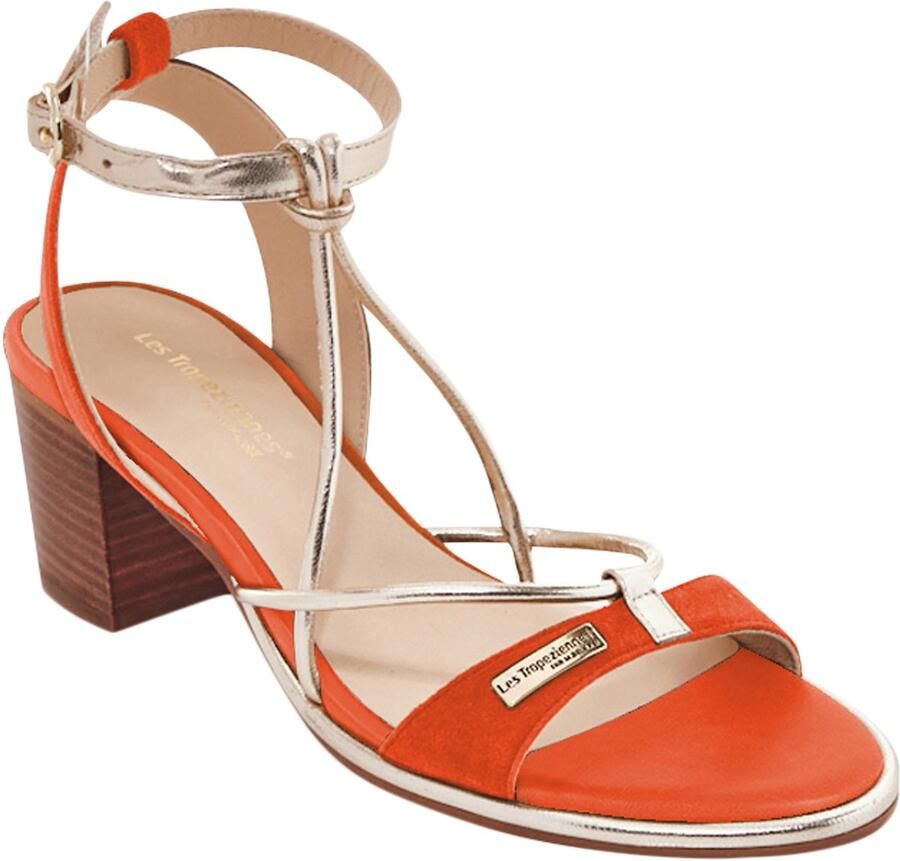 Les tropeziennes par M. Belarbi Leren sandalen met hak