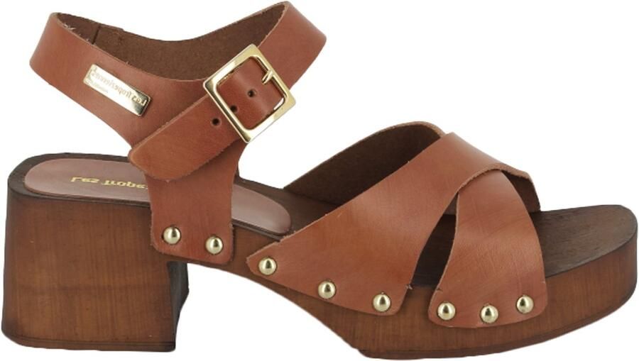 Les tropeziennes par M. Belarbi Leren sandalen met hak Les Paolita