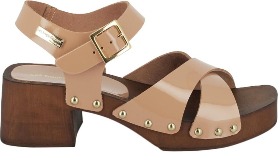 Les tropeziennes par M. Belarbi Leren sandalen met hak Les Paolita