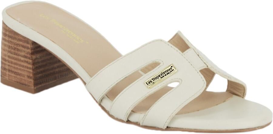 Les tropeziennes par M. Belarbi Leren sandalen met hak van M.belarbi Livia