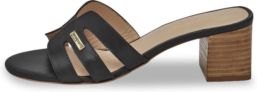 Les tropeziennes par M. Belarbi Leren sandalen met hak van M.belarbi Livia