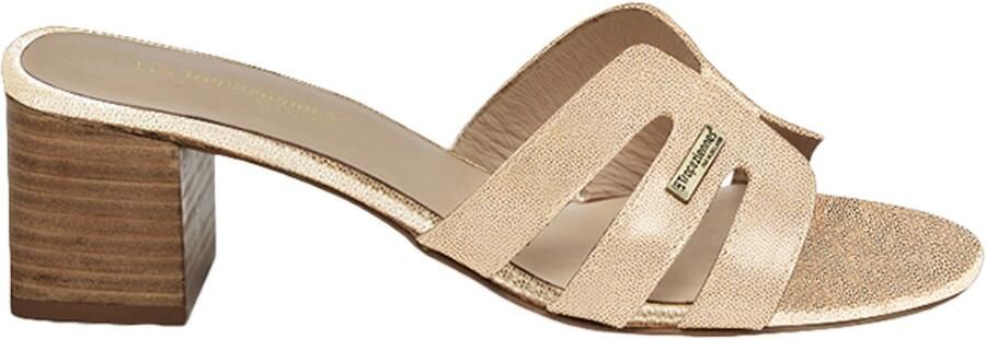 Les tropeziennes par M. Belarbi Leren sandalen met hak van M.belarbi Livia